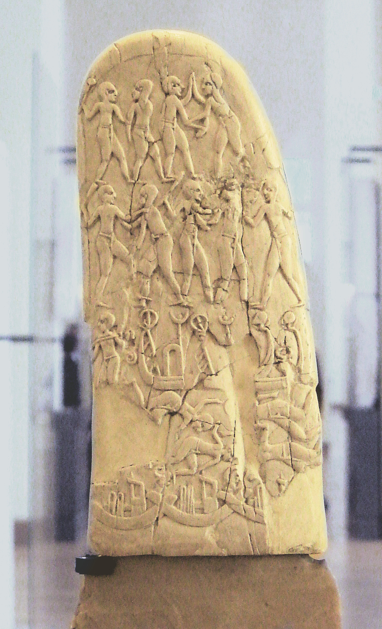 .Gebel el-Arak Knife ivory handle (back)