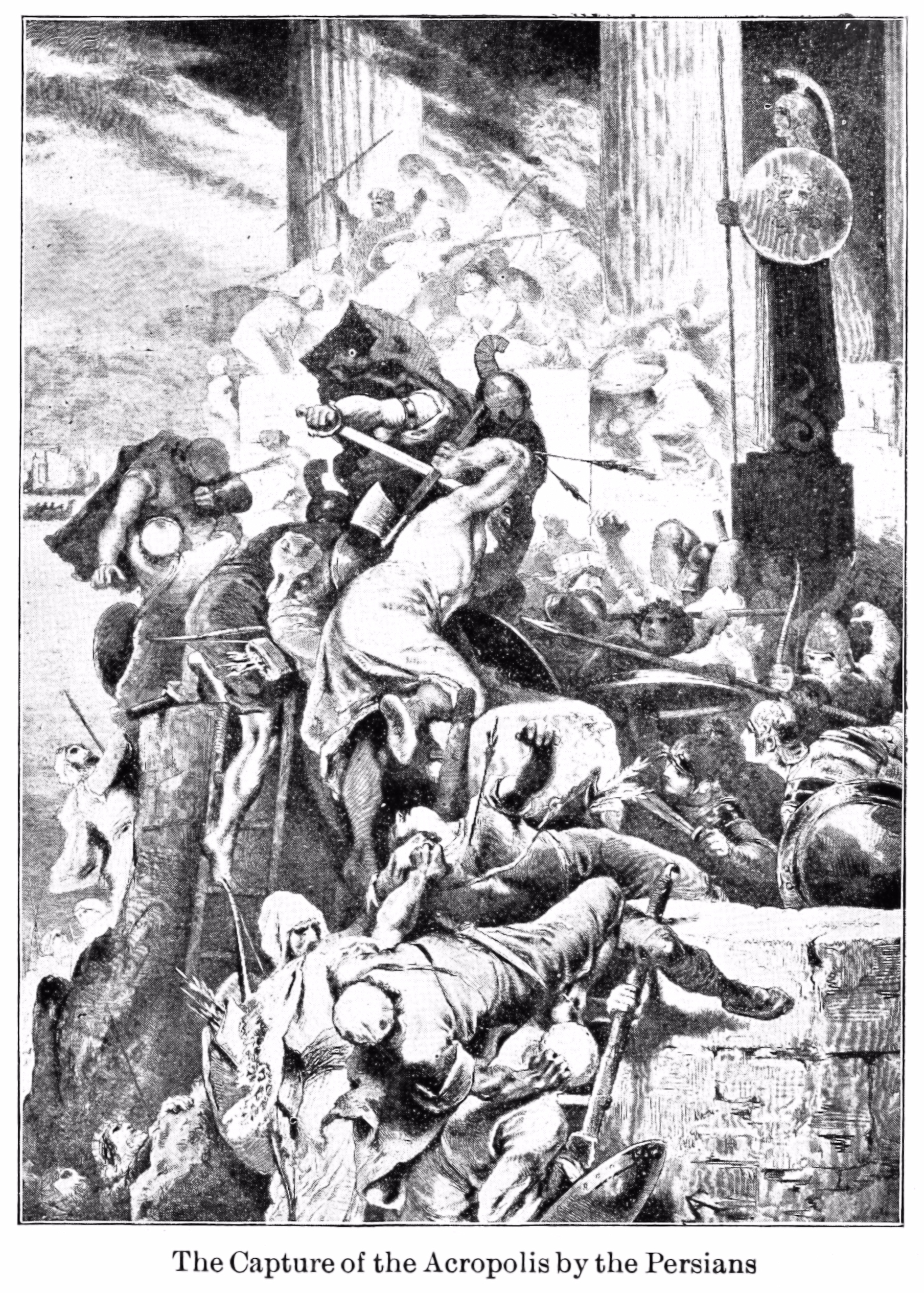 The Capture of the Acropolis by the Persians