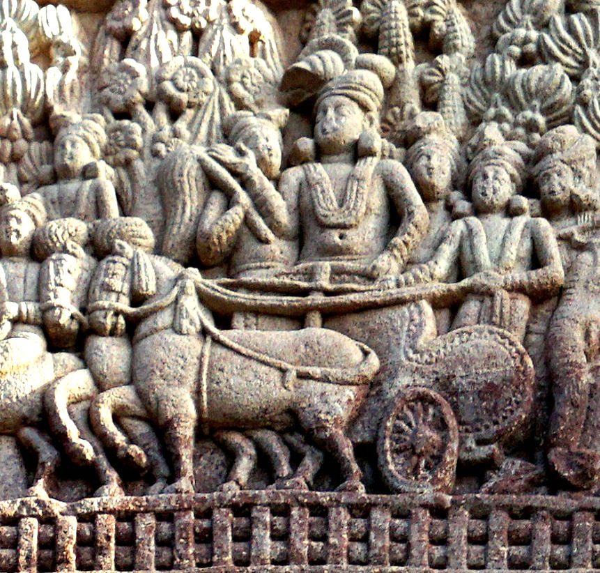 Ashoka's visit to the Ramagrama stupa Sanchi Stupa 1 Southern gateway. For interpretation see: Ashoka in Ancient India by Nayanjot Lahiri, Harvard University Press, 2015 p.295-296