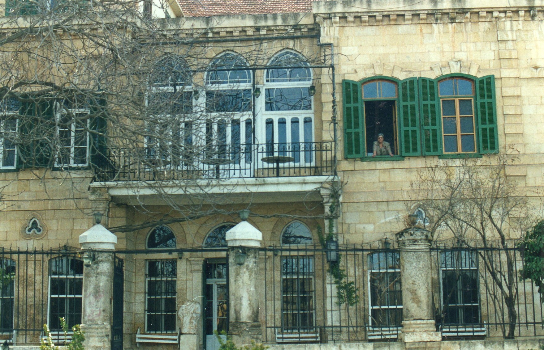 Hotel Palmyra, Baalbek, Lebanon in March 2001.