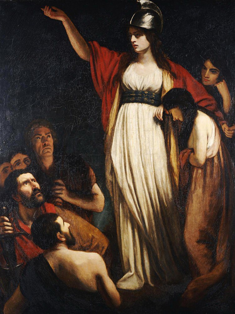Boadicea Haranguing the Britons