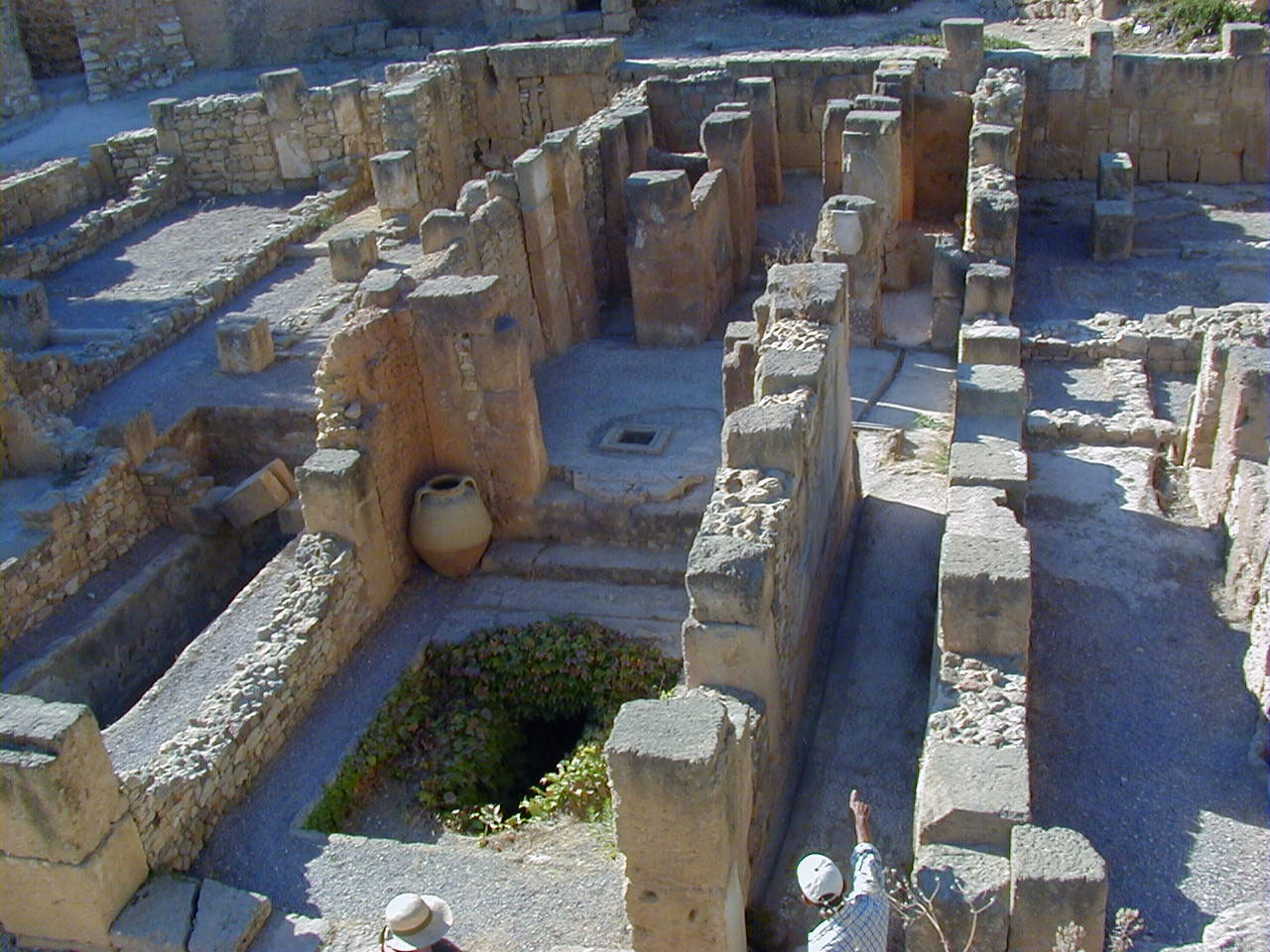 maison punique n°4 de l'ilôt C, byrsa (Carthage)