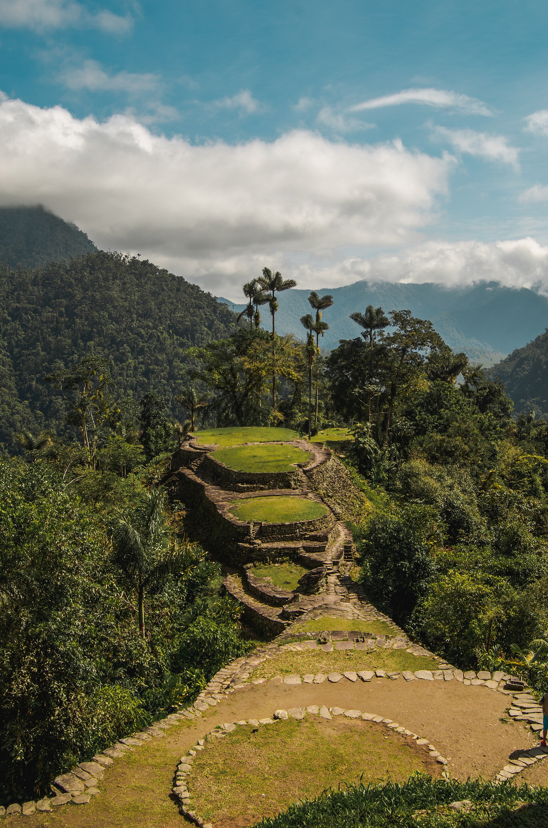 imagen de las terrazas de ciudad perdida