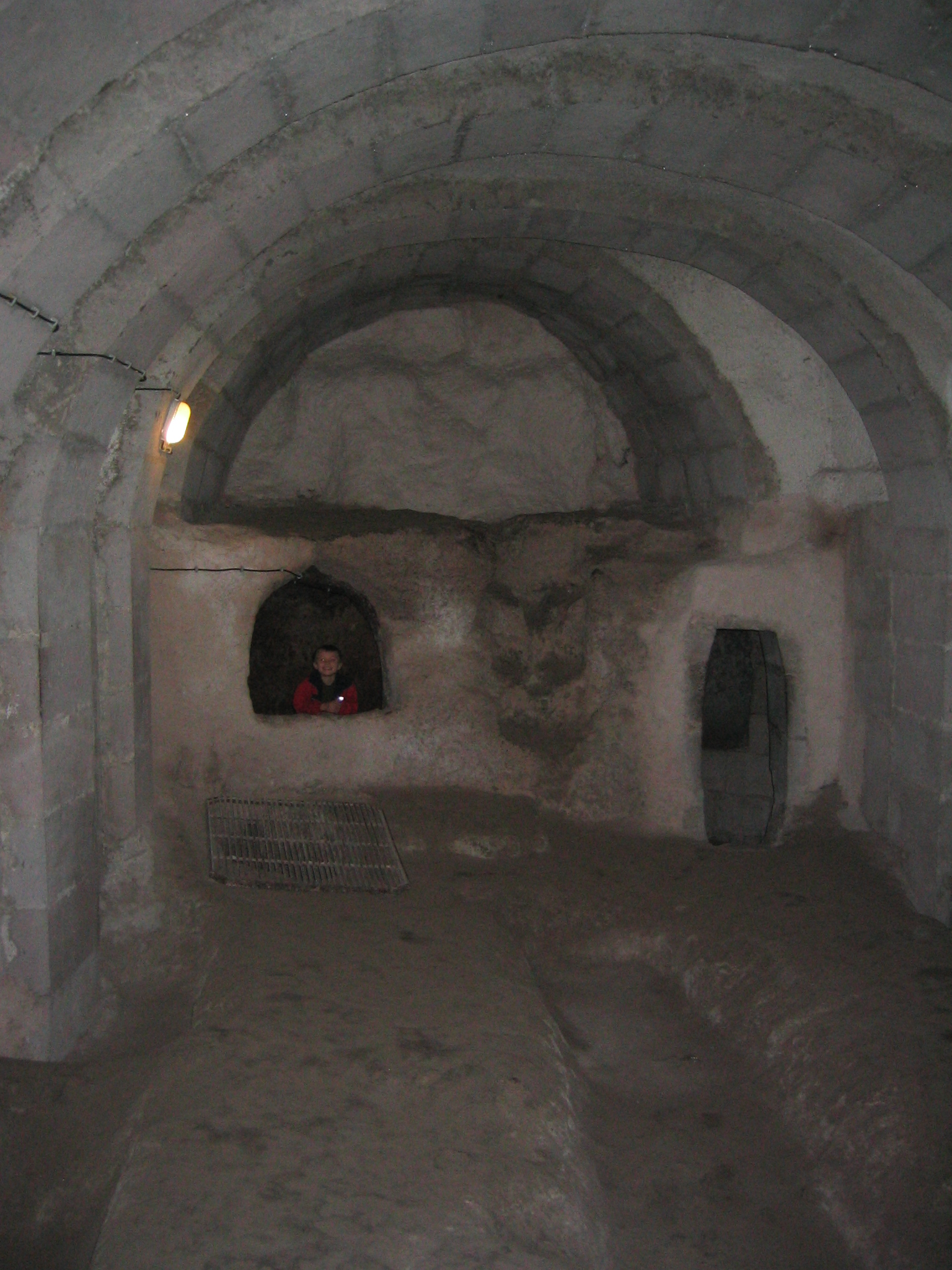 Large room near the final exit.