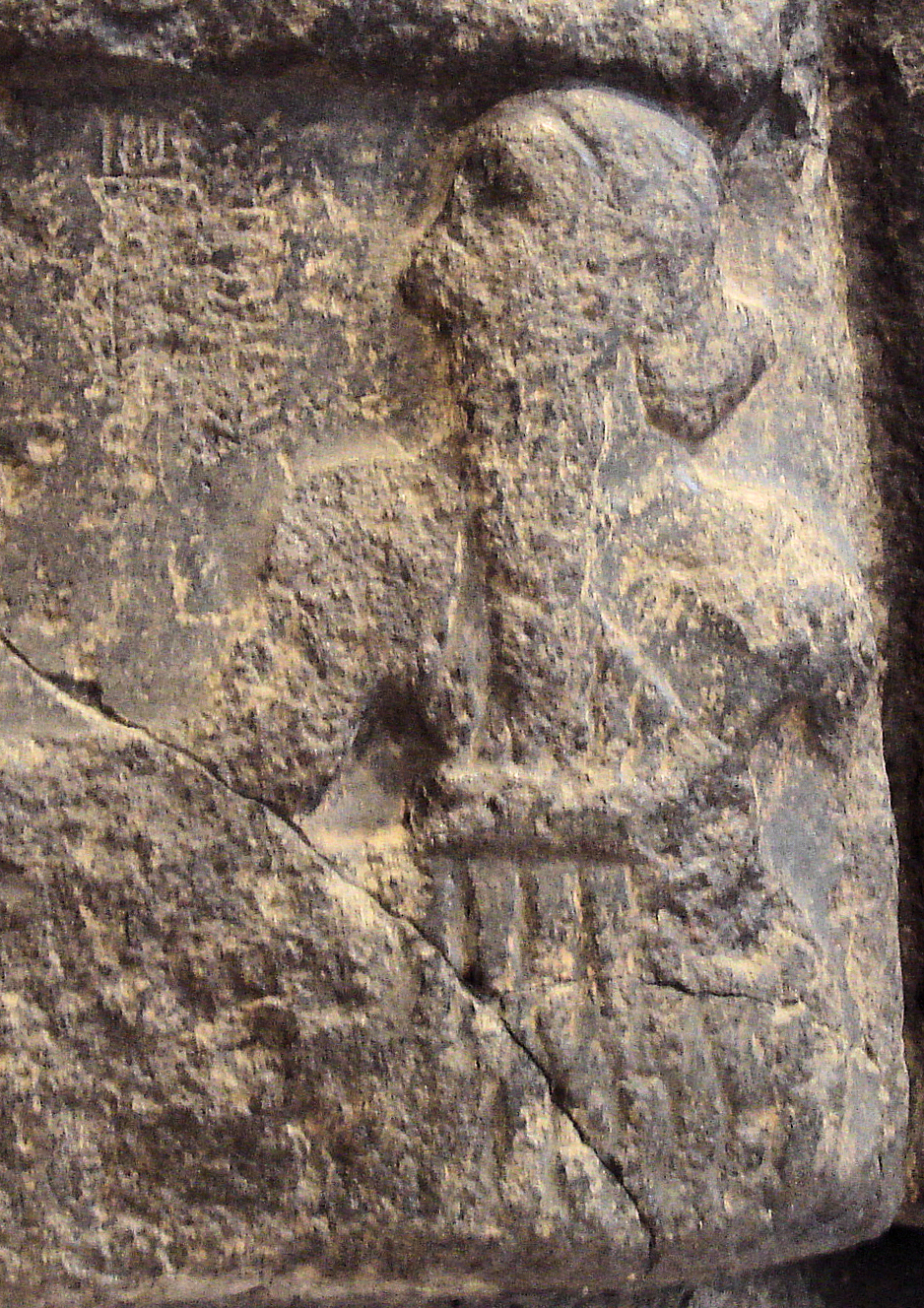 Sargon of Akkad on his victory stele