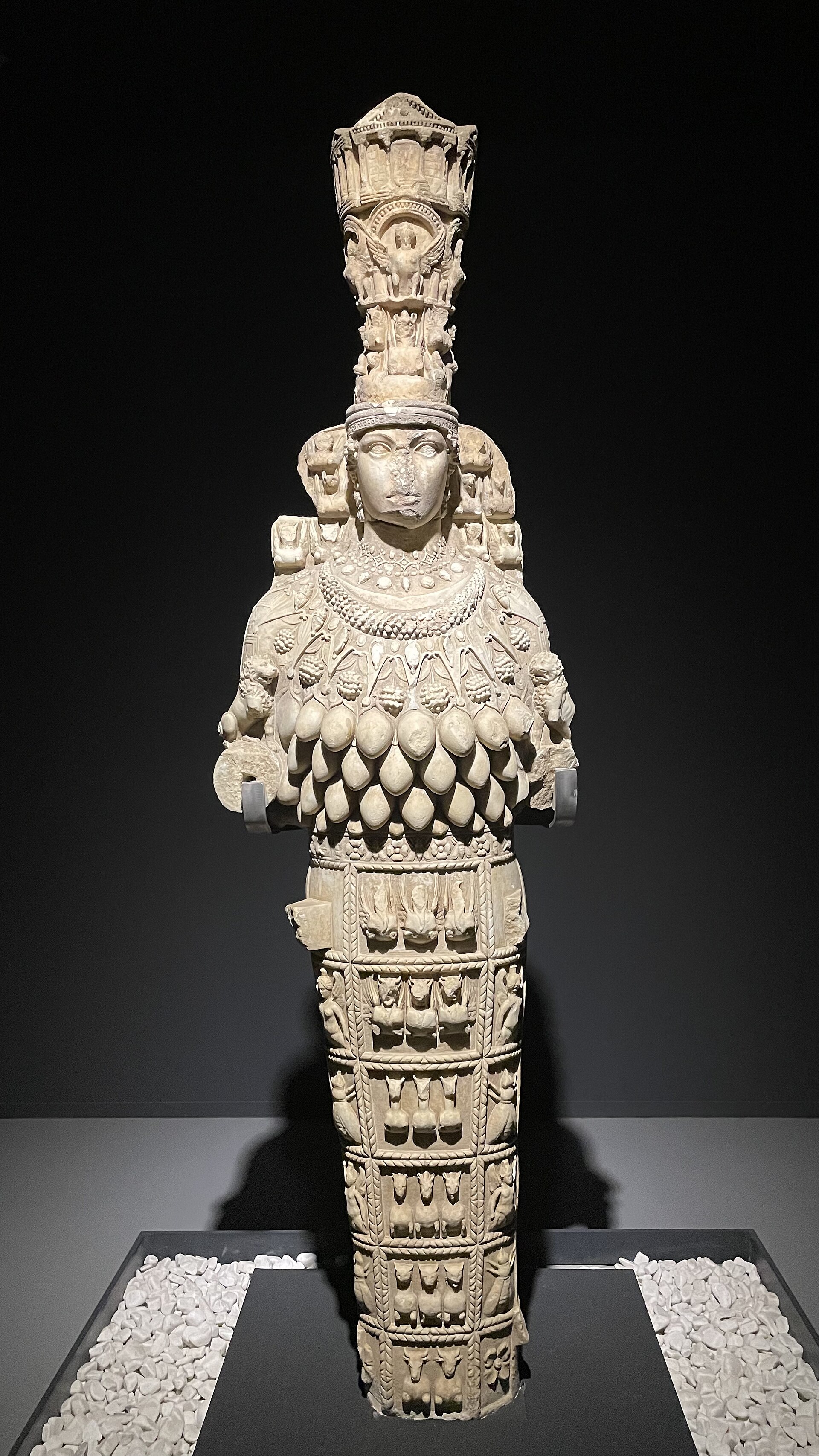 Greek Goddess Artemis retrieved from the temple of the goddess in Ephesus.
