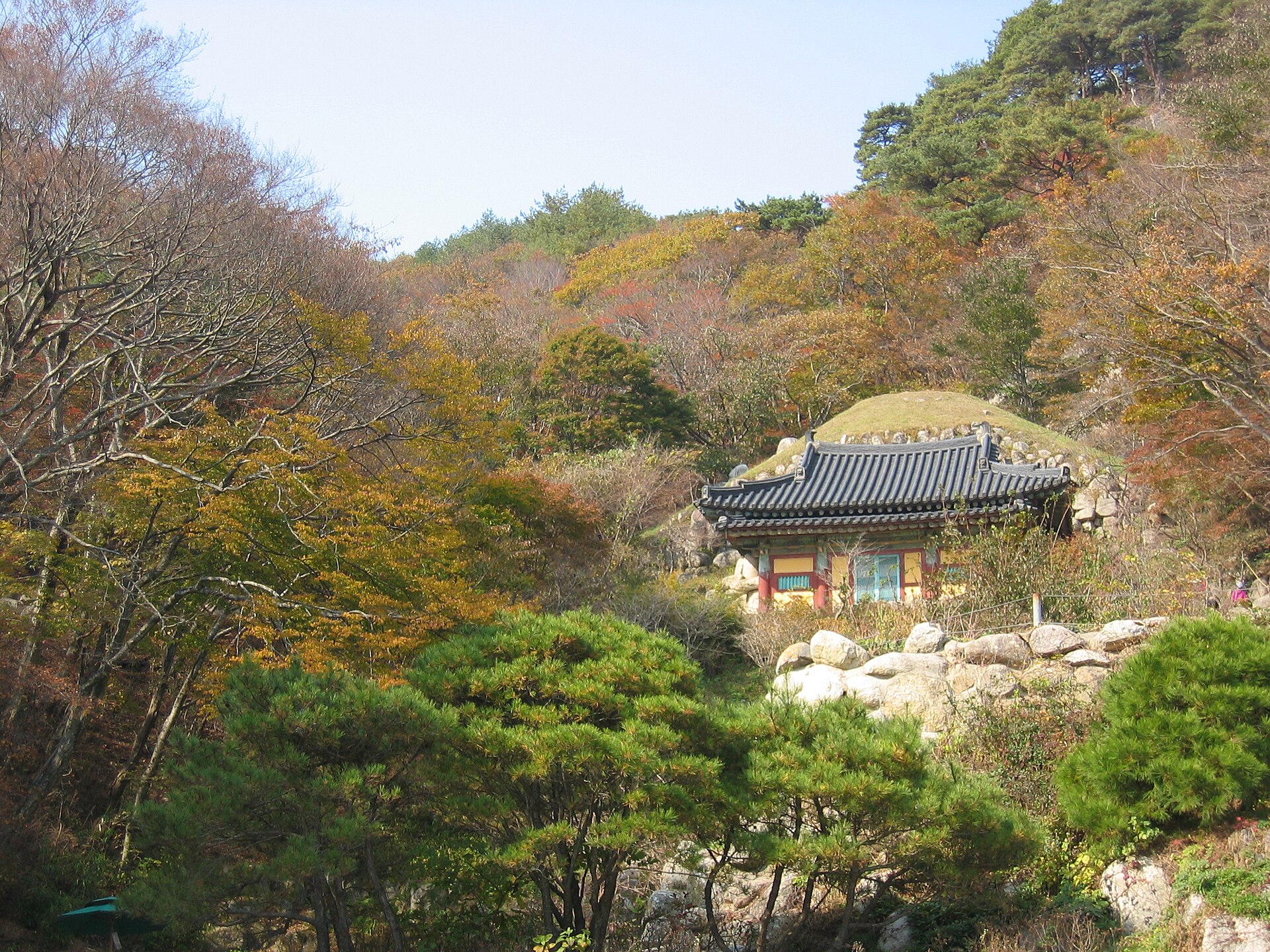 Seokguram Grotto in Gyeongju, South Korea