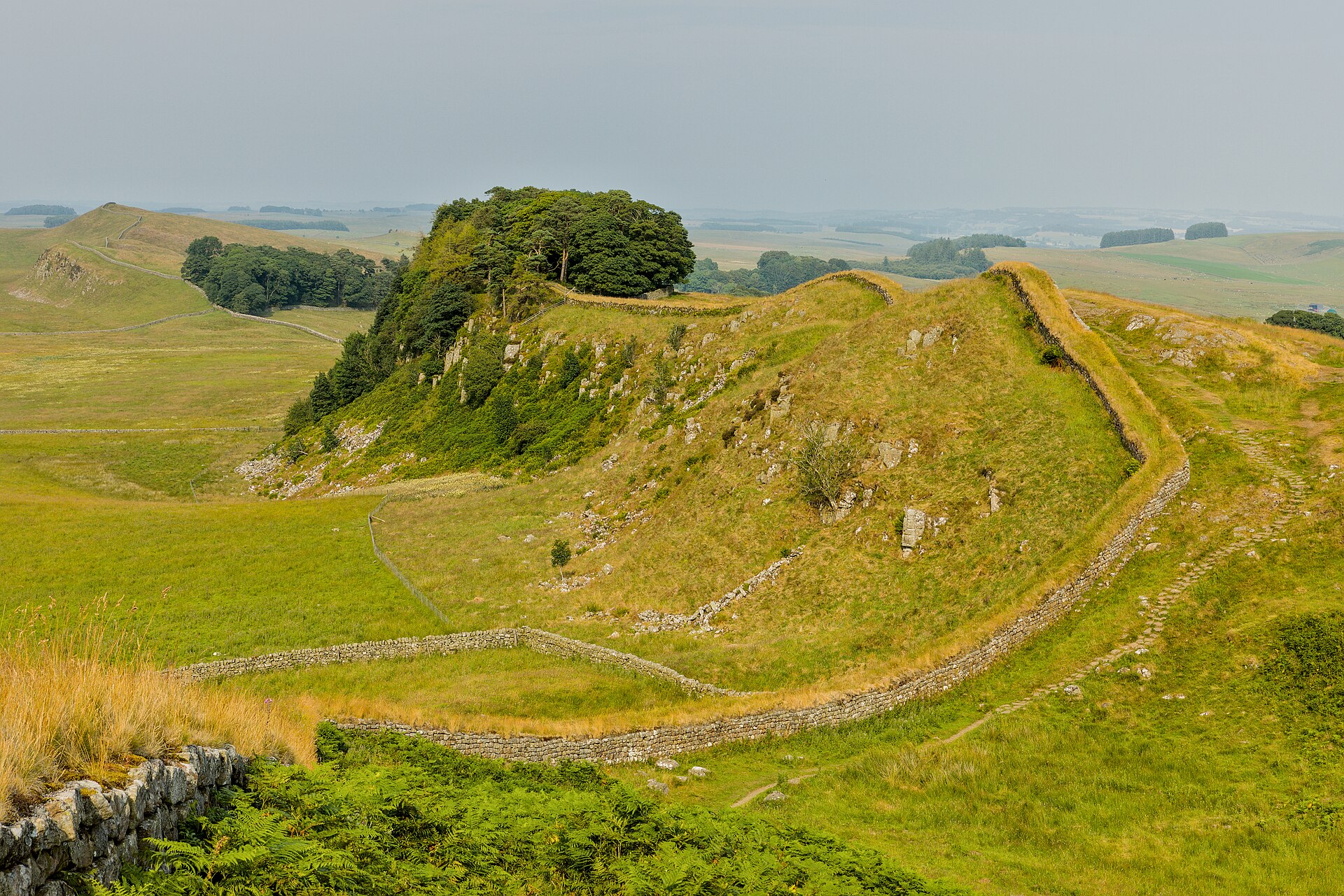 Haydon (Northumberland, England, UK) - Hadrian's Wall near Housesteads