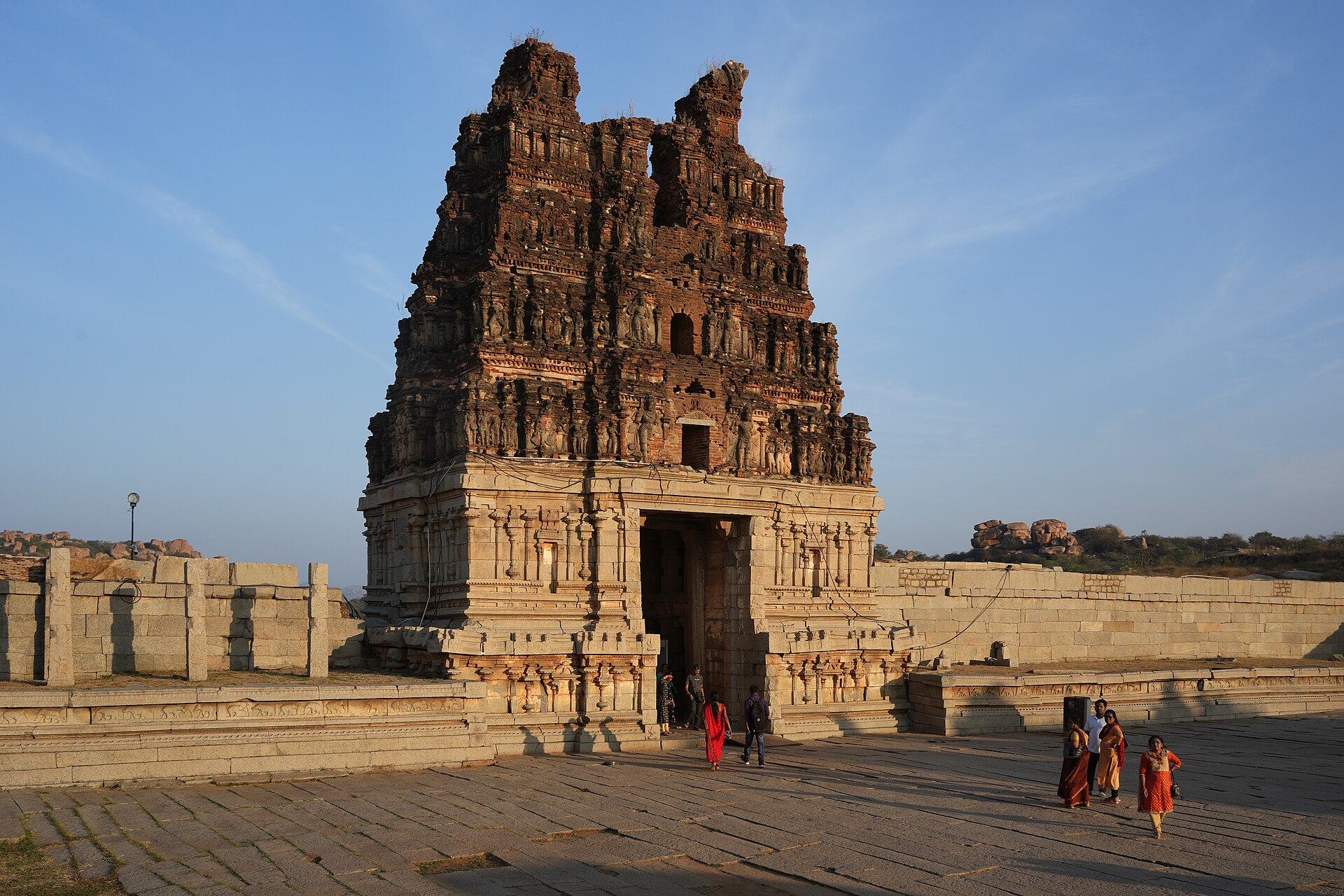 Hampi / Karnataka - Vittala Temple - Entrance Gopuram