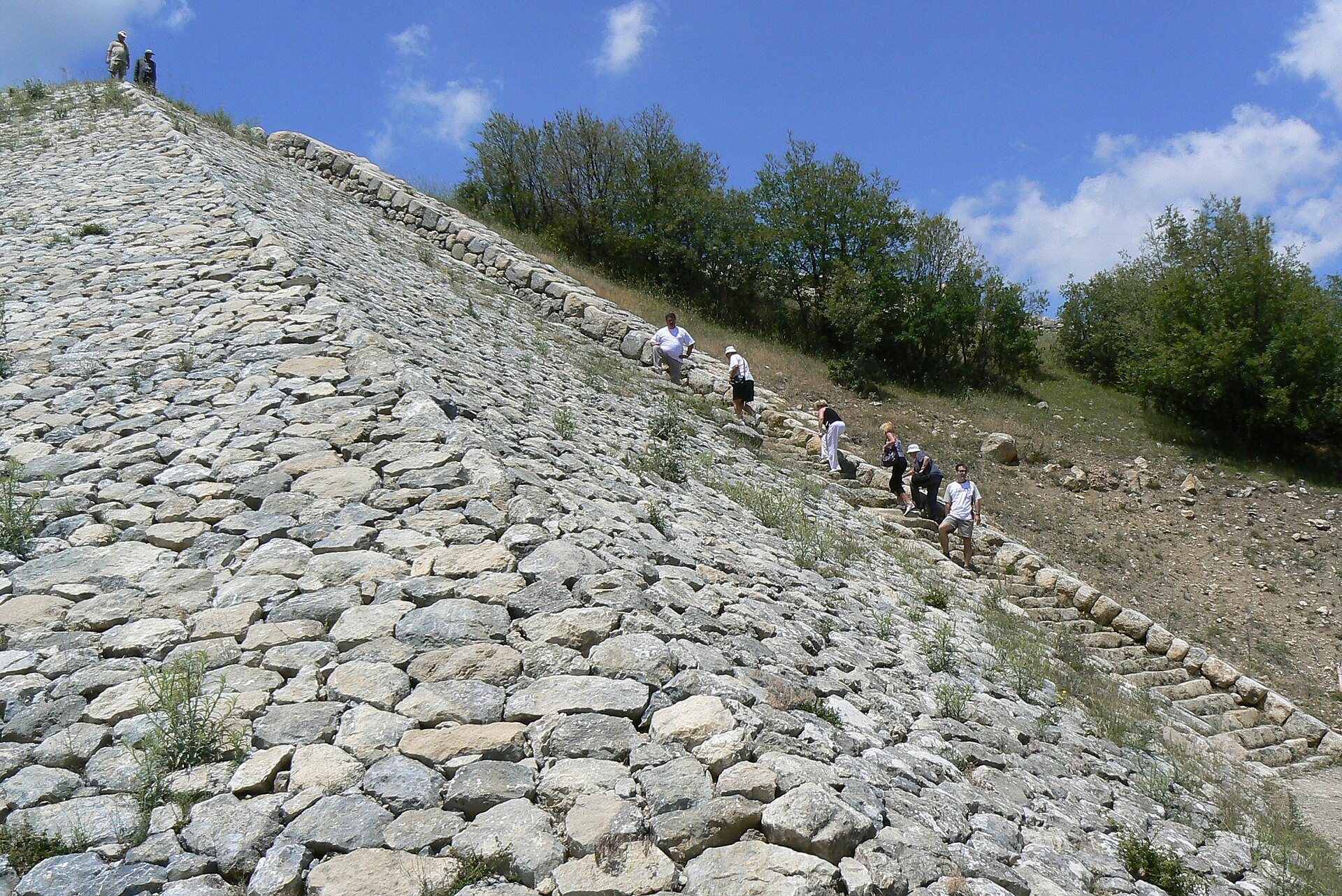 Yerkapi, rampant, Hattusa, Turkey
