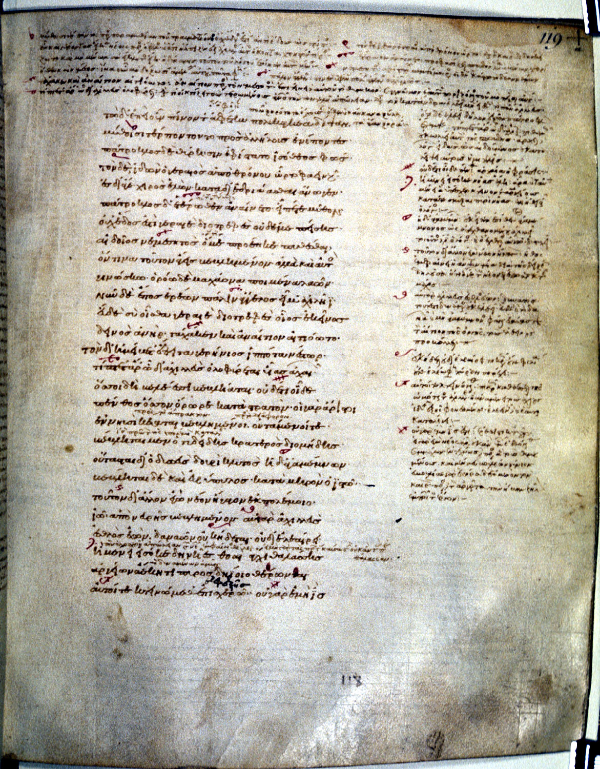 folio 119 of the codex