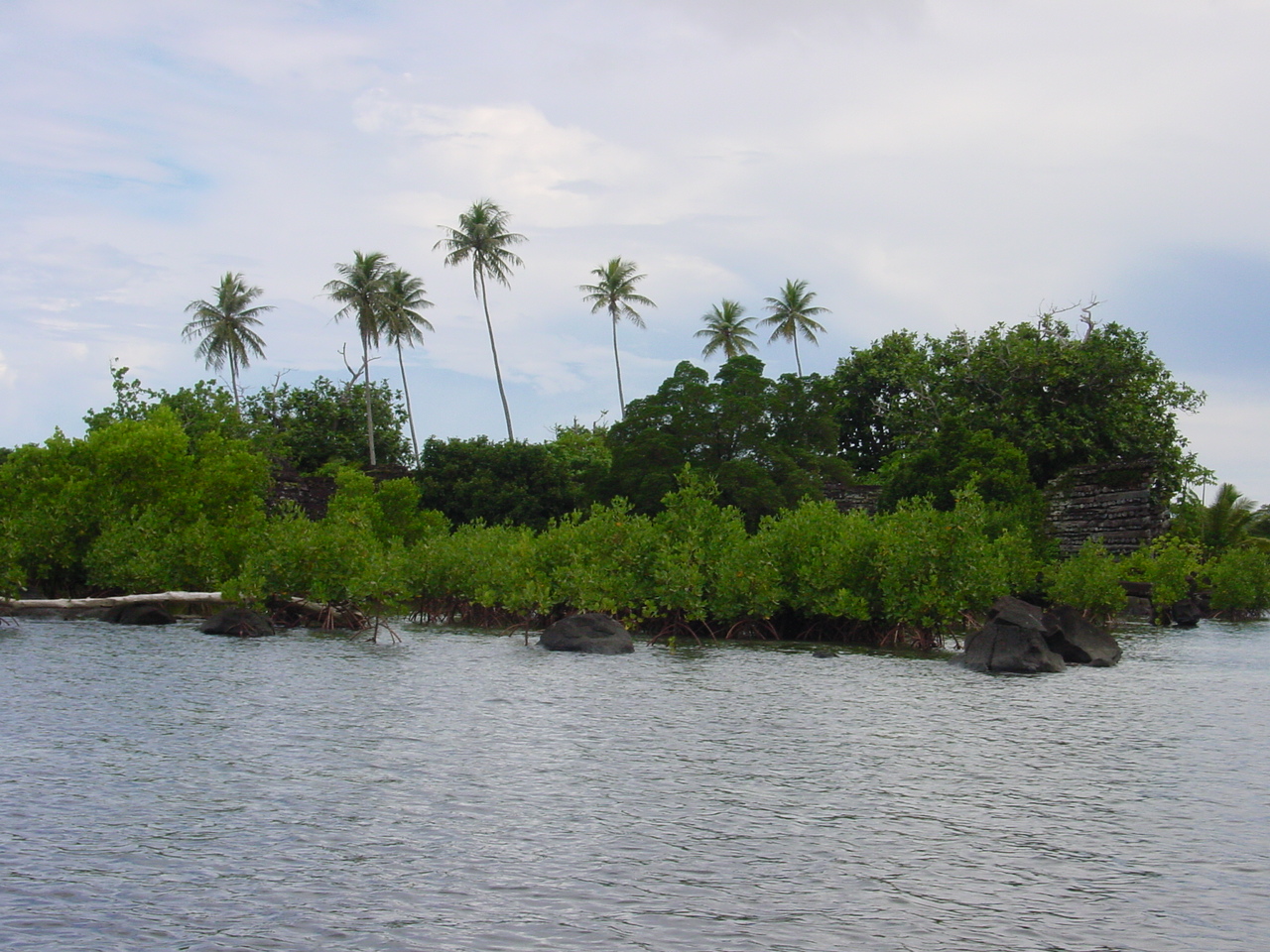 The ruins of Nan Madol in Pohnpei