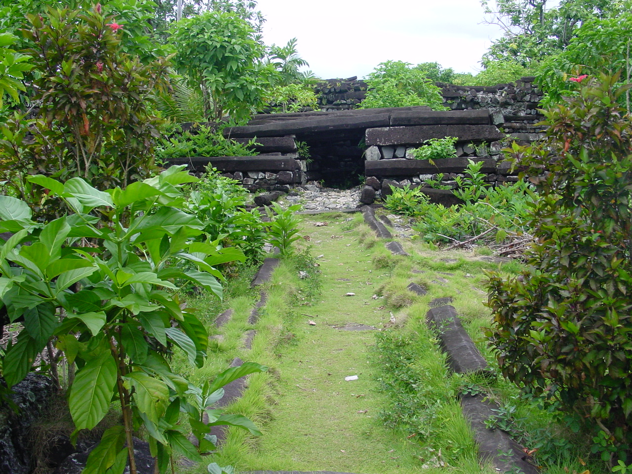 Nan Madol ruins in Pohnpei
