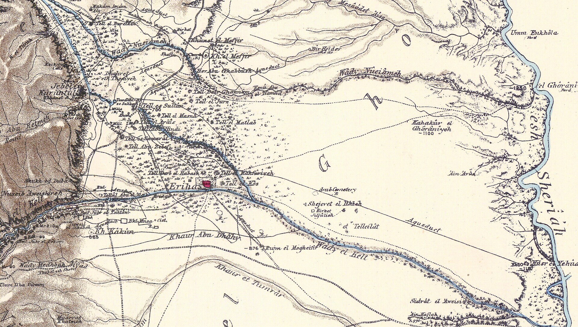 Map of Western Palestine in 26 sheets from the surveys conducted for the Committee of the en:Palestine Exploration Fund by Lietenanats C.R. Conder and H.H. Kitchener R.E. during the years 1872-1877. Photozincographed and