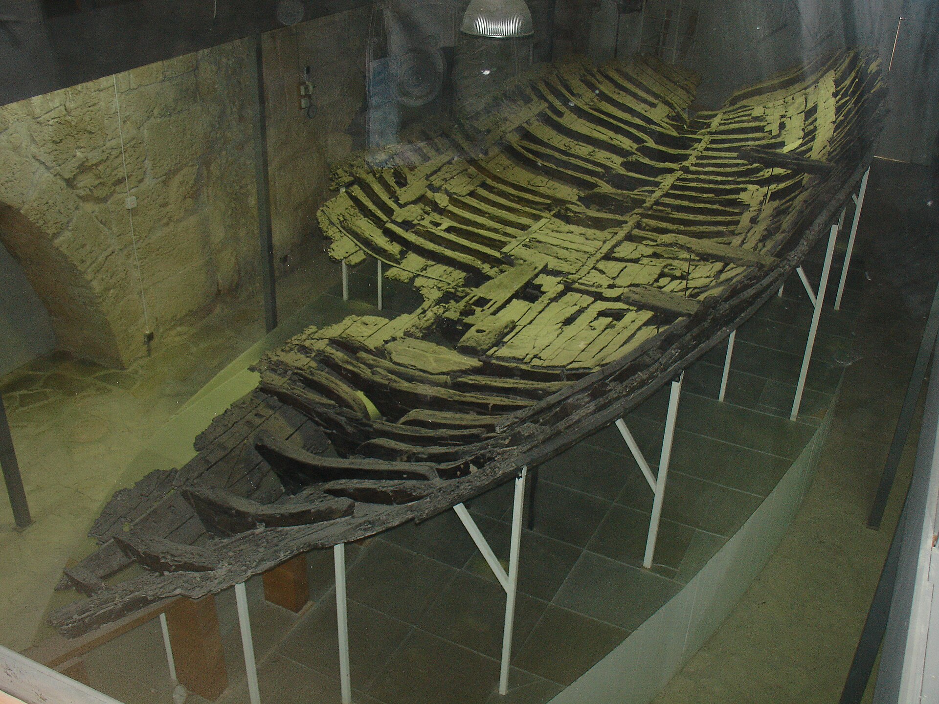 The Kyrenia ship.
