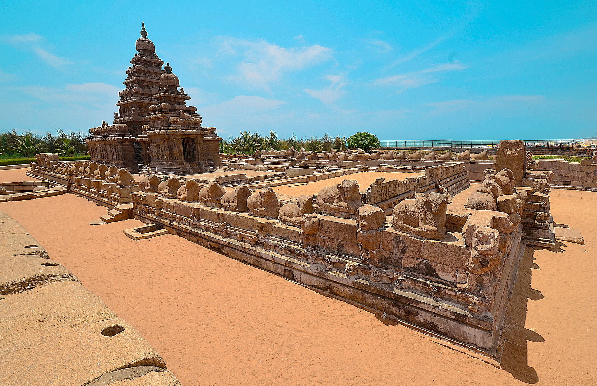 Seashore Temple, Mahabalipuram