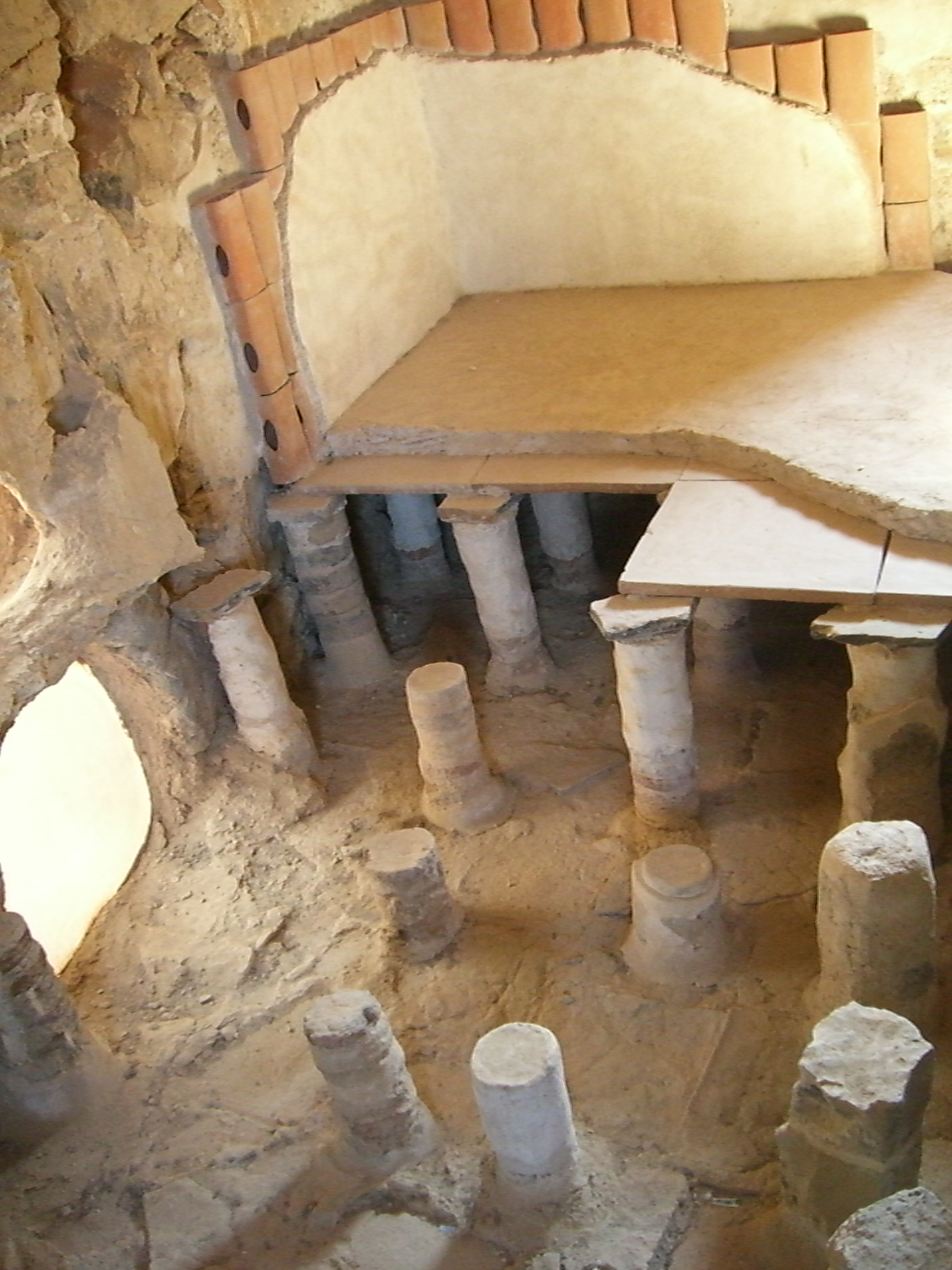 Hot springs in Masada