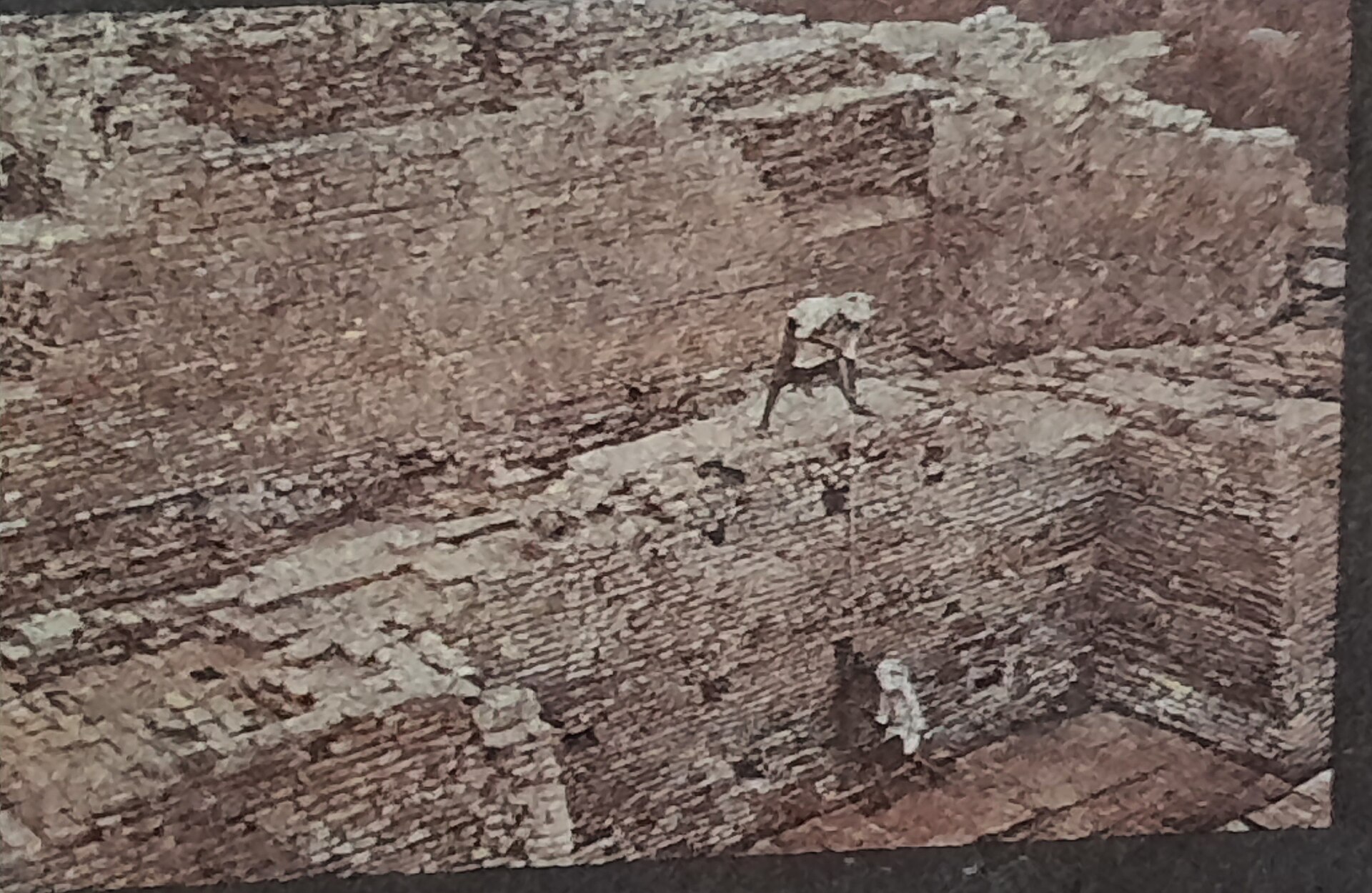 Mohenja-daro excavations in 1924