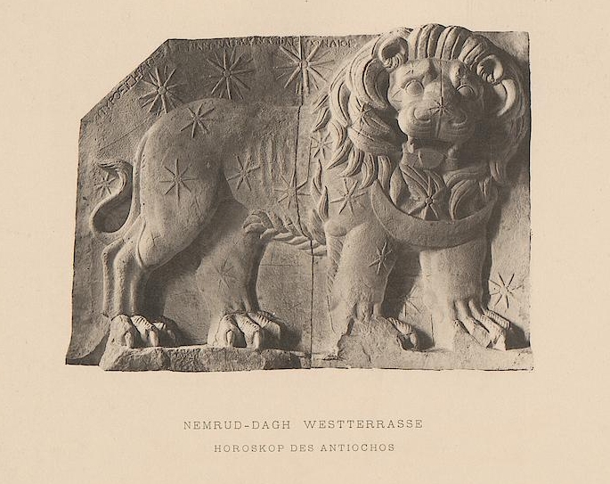 Abguss des Löwenhoroskops vom Nemrut Dağı, Türkei, durch Carl Humann, Berliner Museen