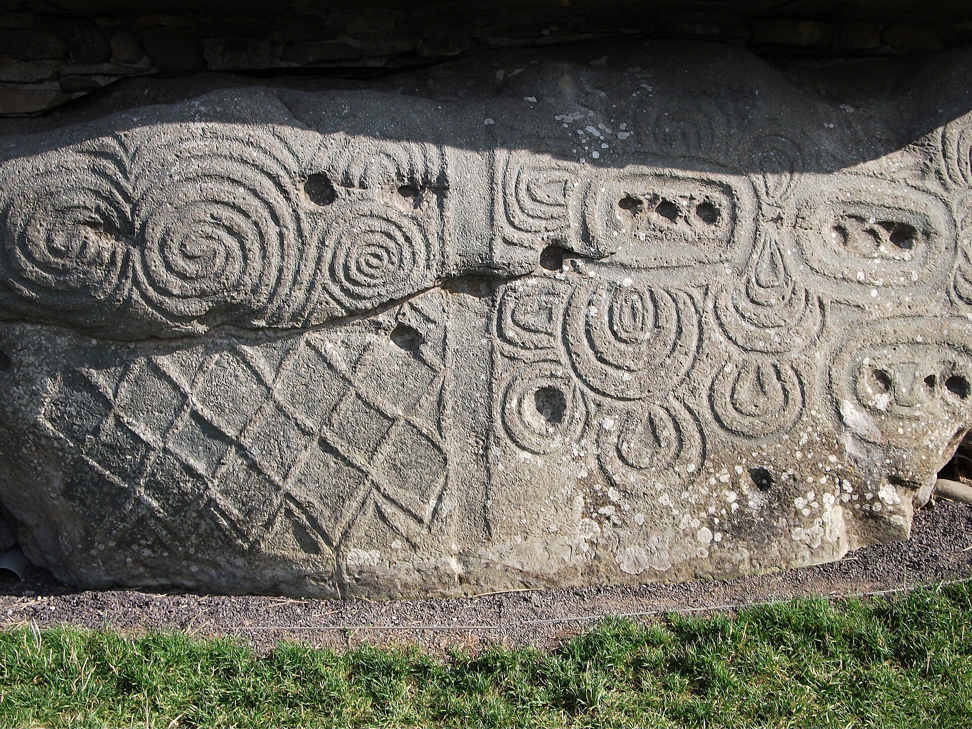Stone at Newgrange