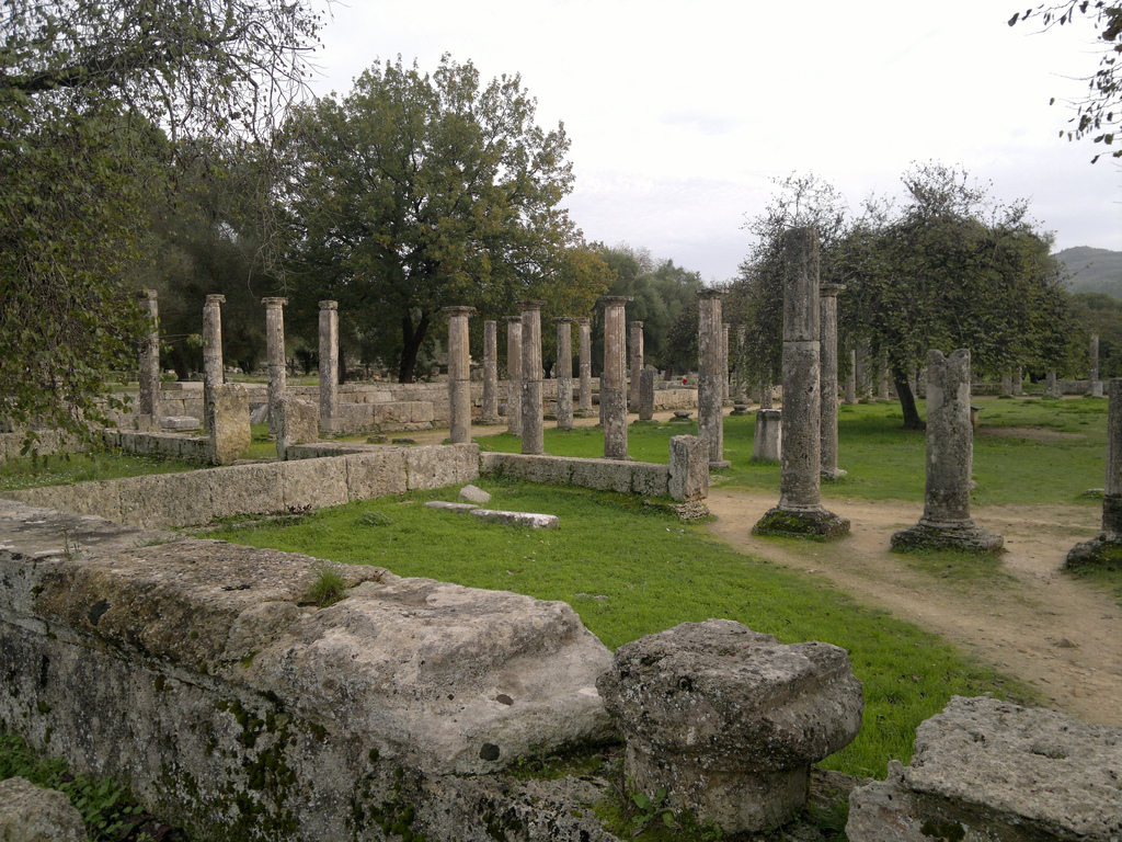 Ancient Olympia, Greece. Photo taken with Nokia N8 (12 Megapixel). Αρχαία Ολυμπία. Φωτογραφία που τράβηξα με το Nokia N8.