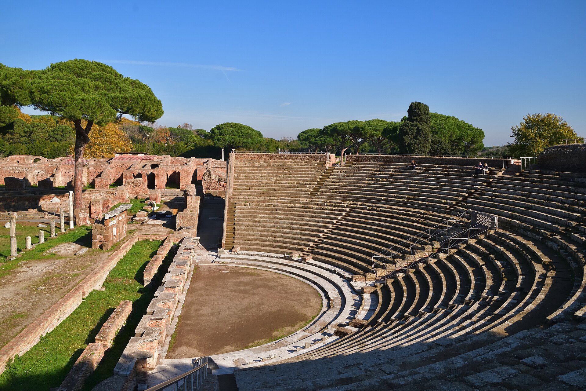The Theater in Ostia Antica