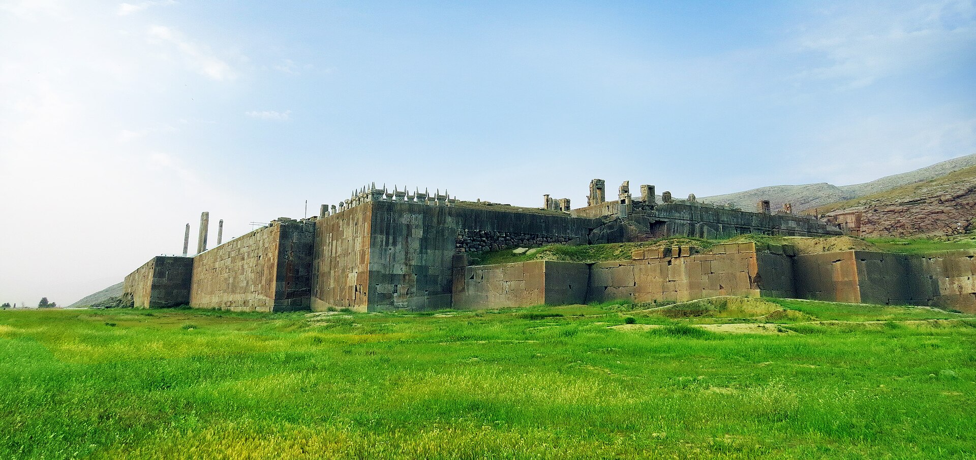 This is a photo of a monument in Iran identified by the ID