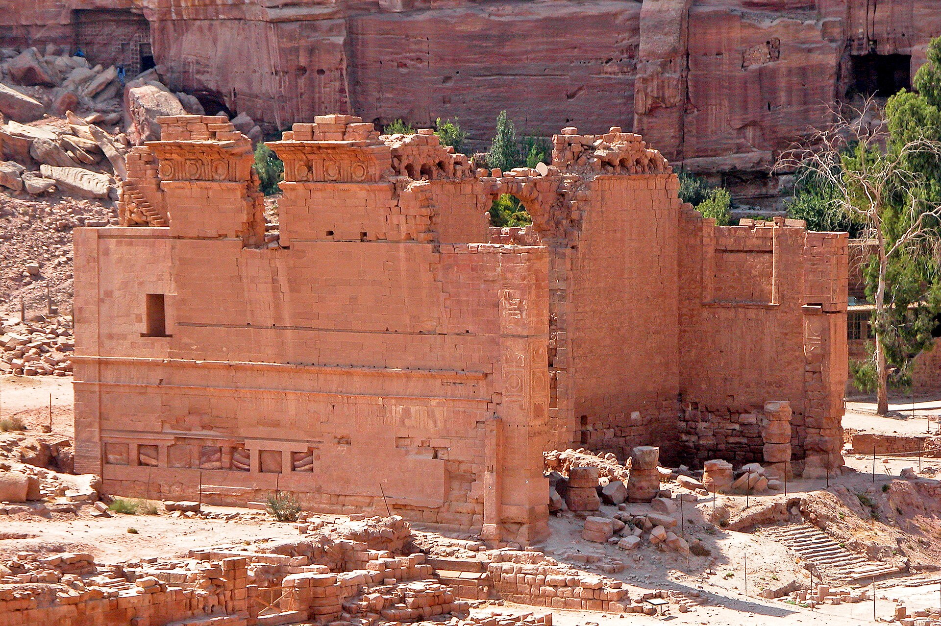 This is a photo of a monument in Jordan identified by the ID