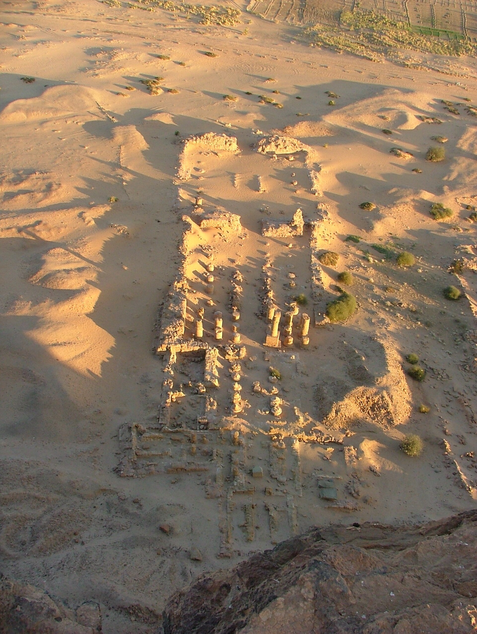 Amun temple (B500) at Gebel Barkal (Napata), Sudan