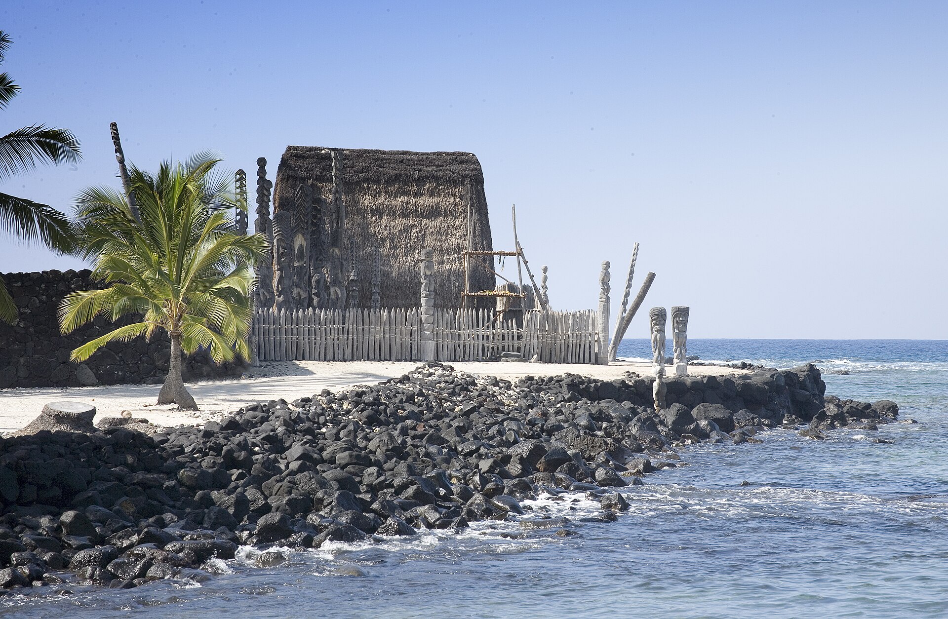 Puʻuhonua o Hōnaunau National Historical Park, Kona, Hawaii Island, Hawaii from Carol M. Highsmith's America project for the Library of C...
