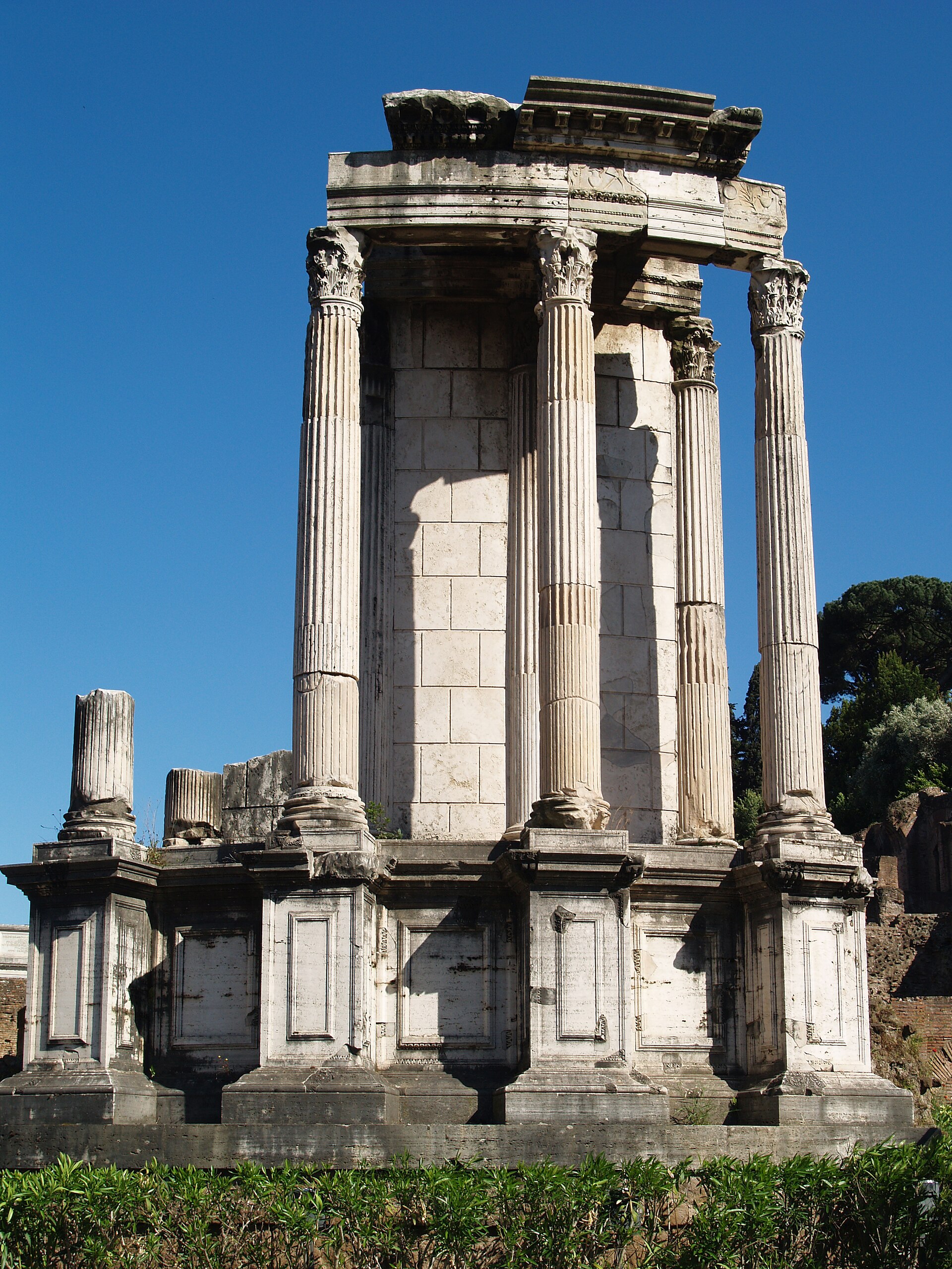 Roma. Templo de Vesta.