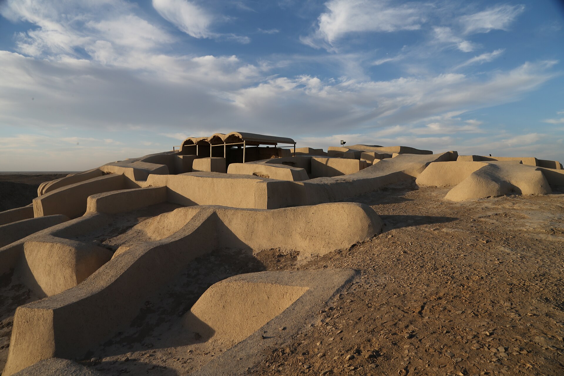 This is a photo of a monument in Iran identified by the ID
