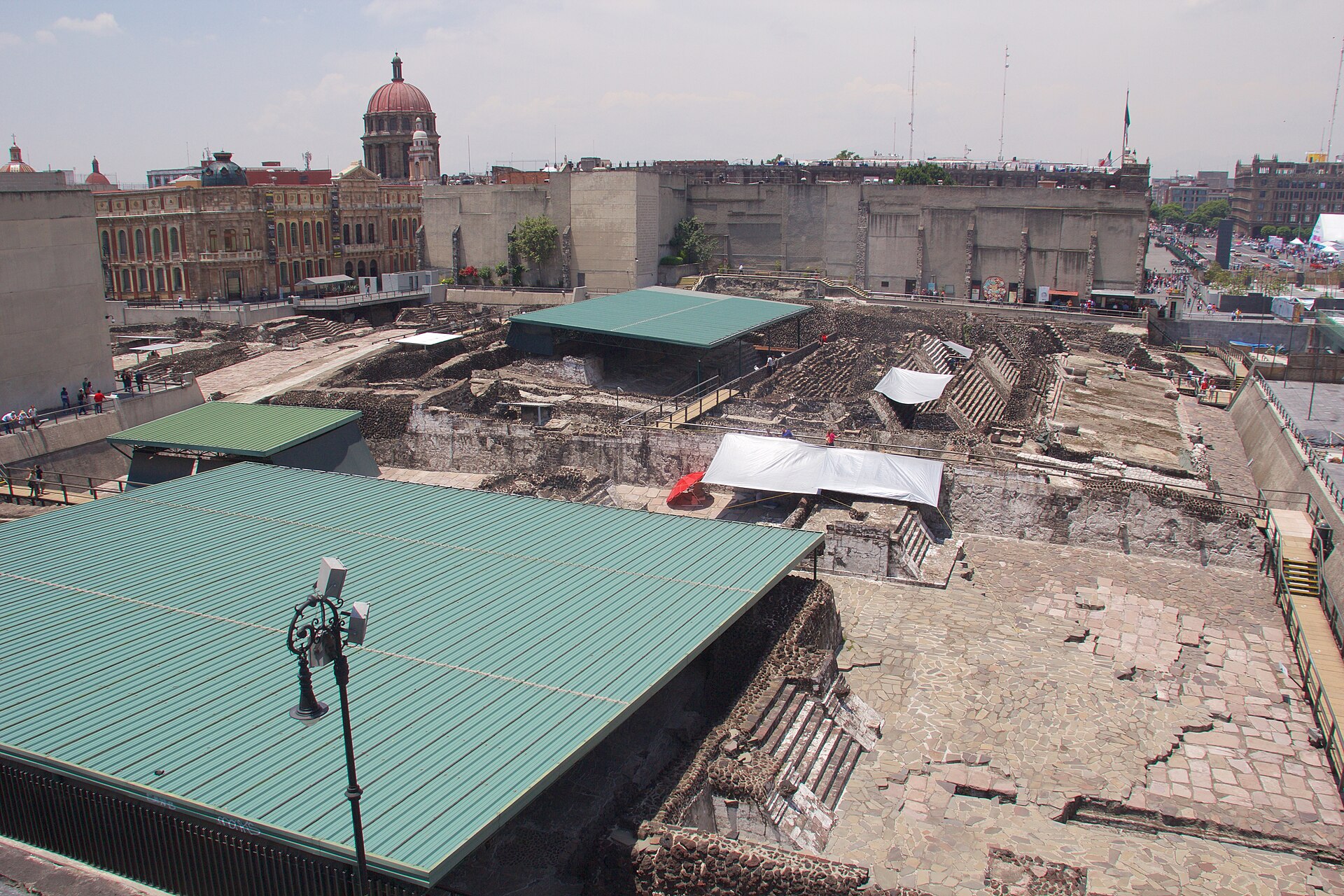 Templo Mayor, Mexico City, Mexico.