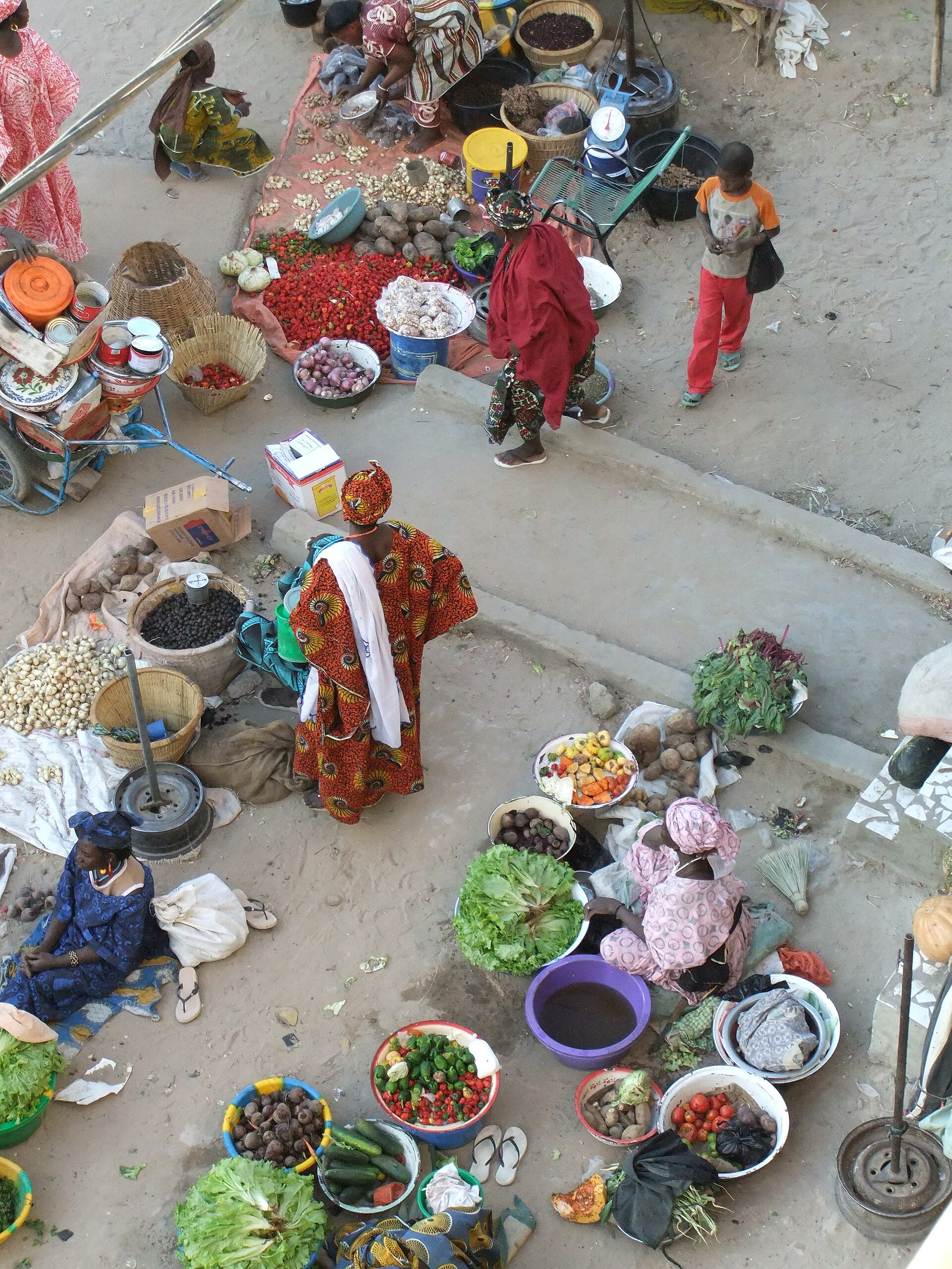 This is an image of "African people at work" from