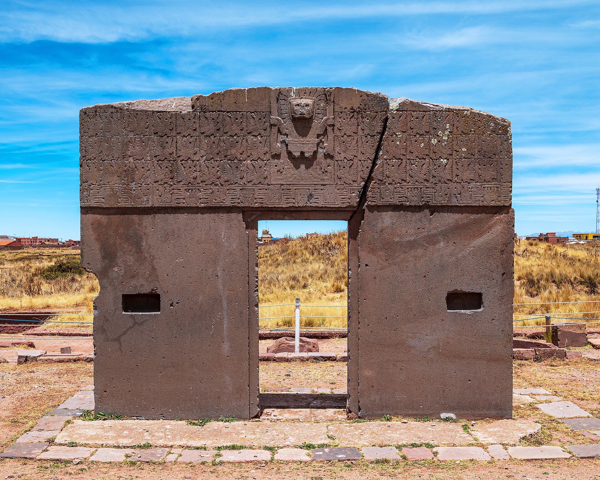 Sitio arqueológico Ruinas de Tiahuanacu