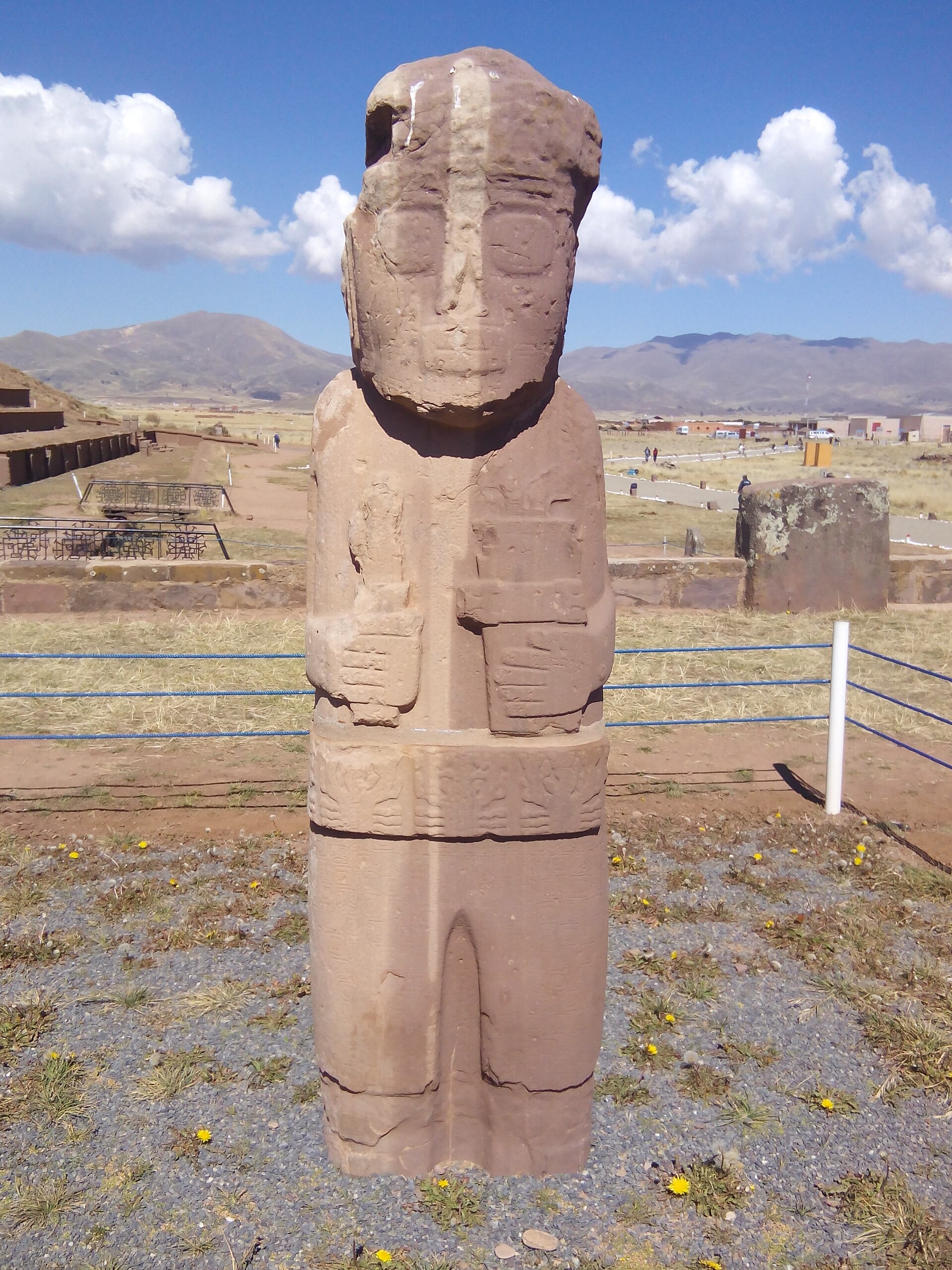Monolito Fraile (Tiwanaku, Bolivia)