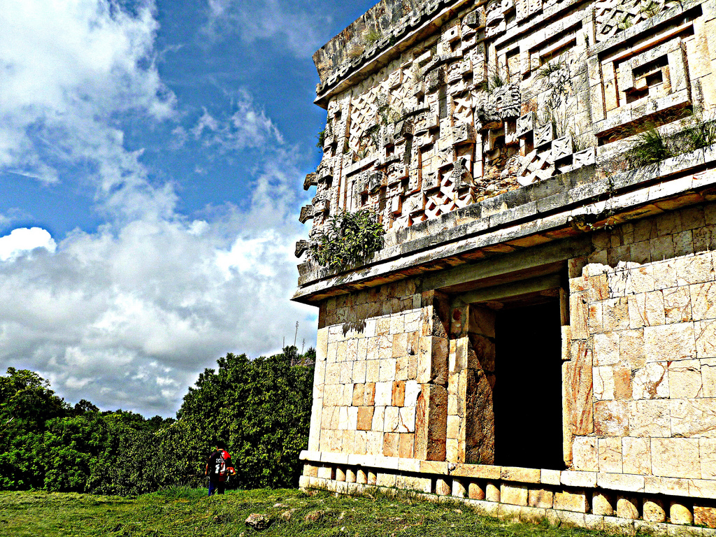 Governor's Palace details, Uxmal
