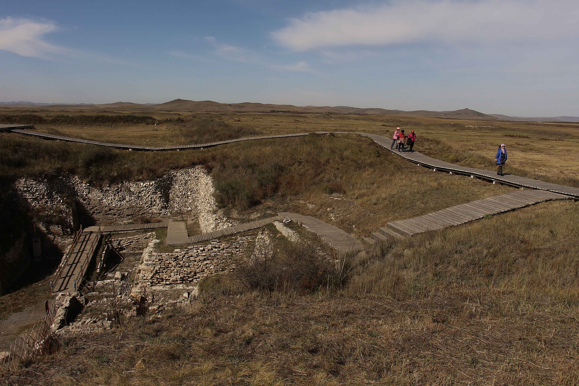 ruins of Shangdu, the old capital of Yuan dynasty