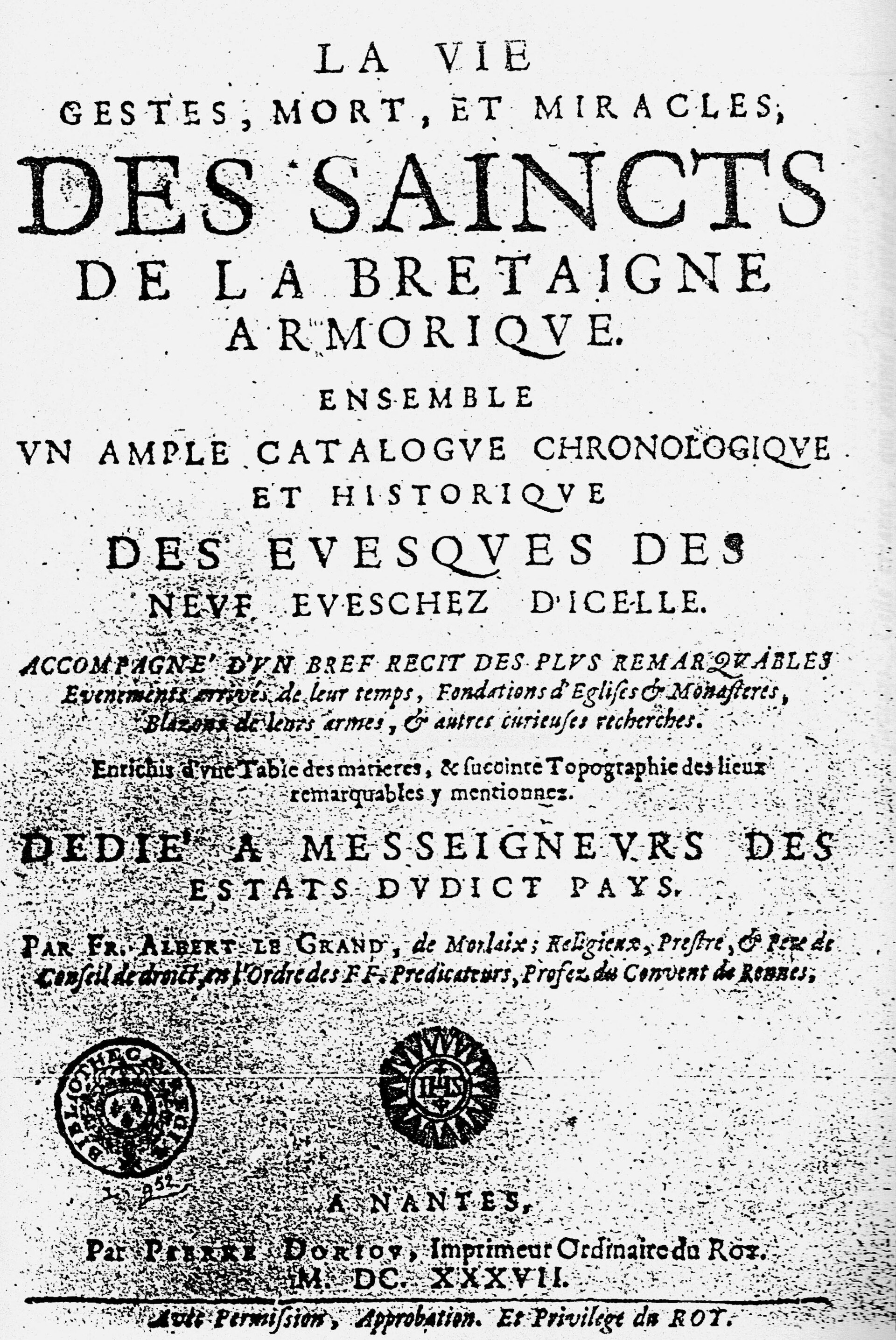 page de titre